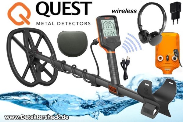 Metalldetektor Quest Q30
