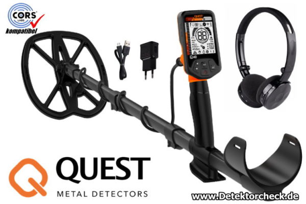 Quest Q40 Metalldetektor