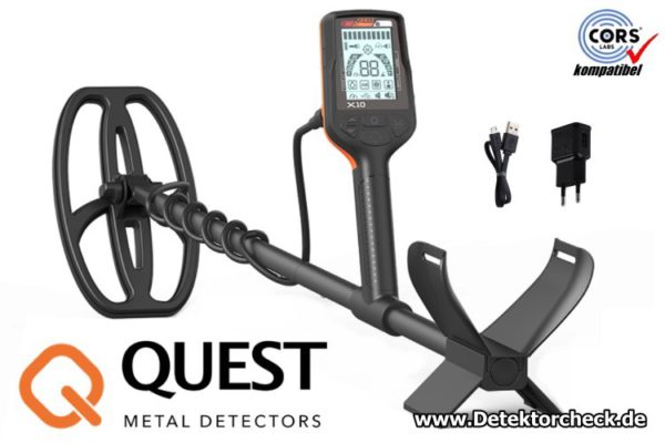 Quest X10 Metalldetektor